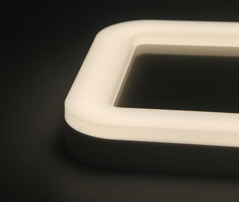 3000K 1000lm LED Panel Downlight Decorative IP65 15W 24W ABS Square