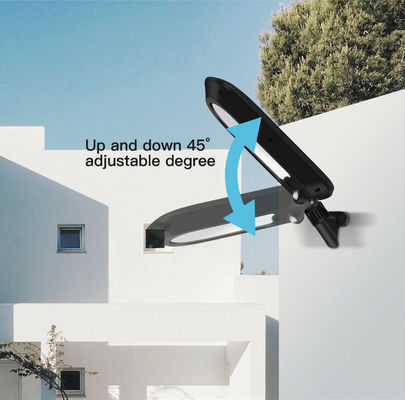 2W PIR ABS Integrated Solar Street Lights Wall Mounted 2600mAh Adjustable