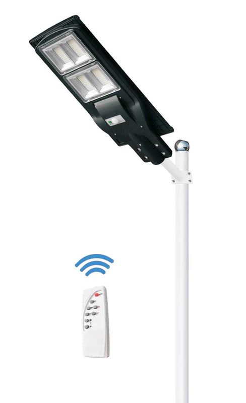 1700lm 120W Solar Powered Wall Mounted Motion Sensor Led Light 240 Chips 15AH